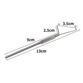 Kylebooker TY07 1 pieza de alta resistencia para pesca, acabado de látigo giratorio, herramienta para atar nudos de mosca, acabado de látigo de acero inoxidable para atado de moscas, accesorios para exteriores